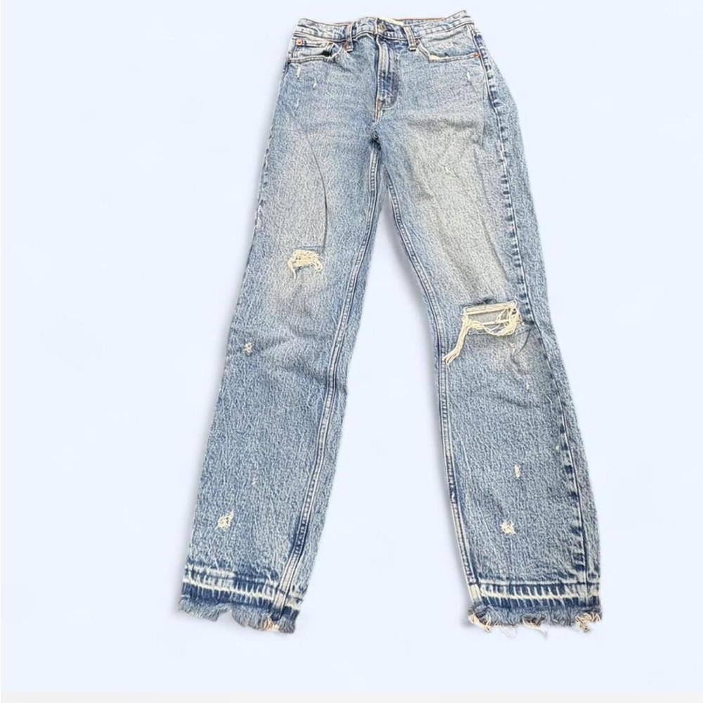 Abercrombie & Fitch high rise mom jeans Size: 4R